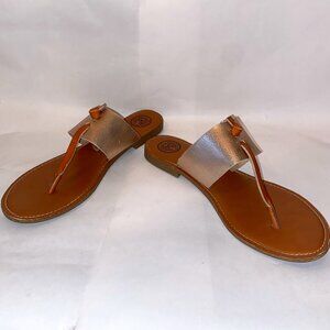 Authentic American Heritage SO Strappy Thong Sandals, Size 10